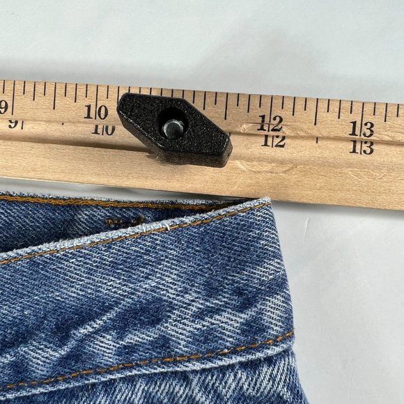 VTG 80s Levi's Jeans Women's Juniors 9 501 XX High Rise Straight Blue Denim USA - Picture 16 of 16